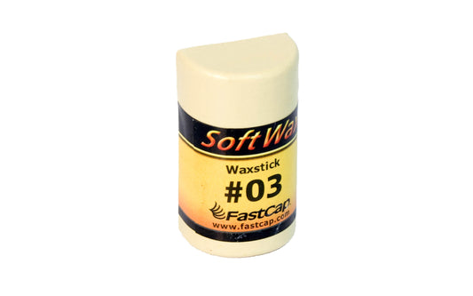 FastCap #03 SoftWax Refill Stick - Off White - Beige ~ Model No. WAX03S