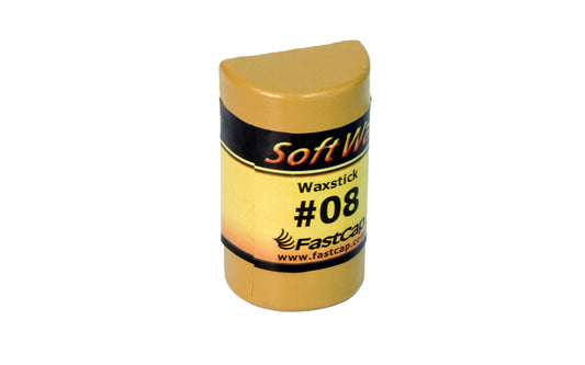 FastCap #08 SoftWax Refill Stick is great for color matches, shading & blending in finished wood. Repairs & hides small holes & scratches - Tan Red ~ Model No. WAX08S ~ 663807981080