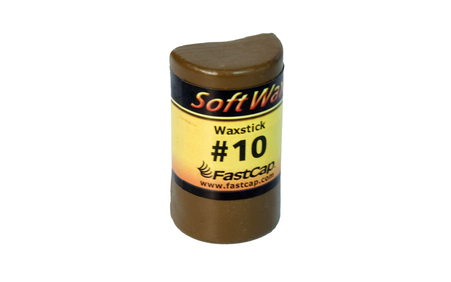 FastCap #10 SoftWax Refill Stick is great for color matches, shading & blending in finished wood. Repairs & hides small holes & scratches - Tan Brown ~ Model No. WAX10S ~ Made in USA ~ 663807981103