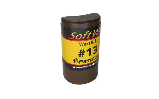 FastCap #13 SoftWax Refill Stick is great for color matches, shading & blending in finished wood. Repairs & hides small holes & scratches - Brown ~ Model No. WAX13S ~ Made in USA ~ 663807981134