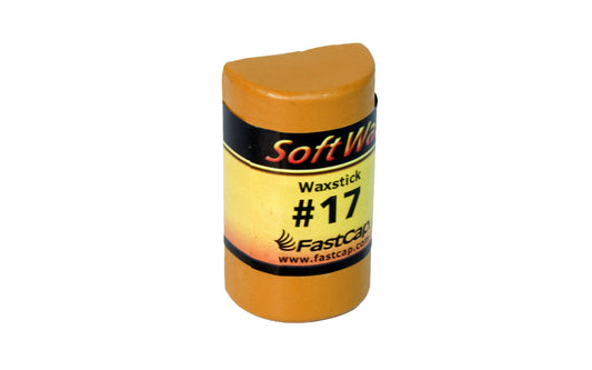 FastCap #17 SoftWax Refill Stick is great for color matches, shading & blending in finished wood. Repairs & hides small holes & scratches - Orange Tan Color ~ Model No. WAX17S ~ Made in USA ~ 663807981172