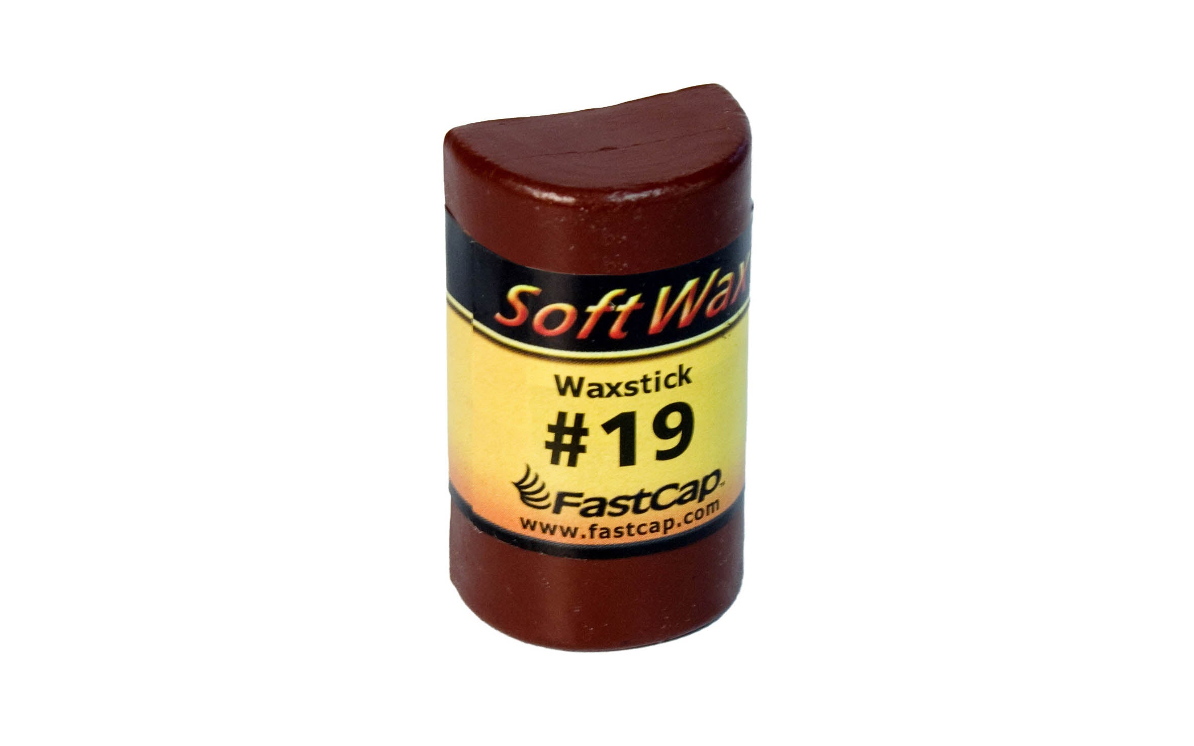 FastCap #19 SoftWax Refill Stick - Red Brown Color ~ Model No. WAX19S