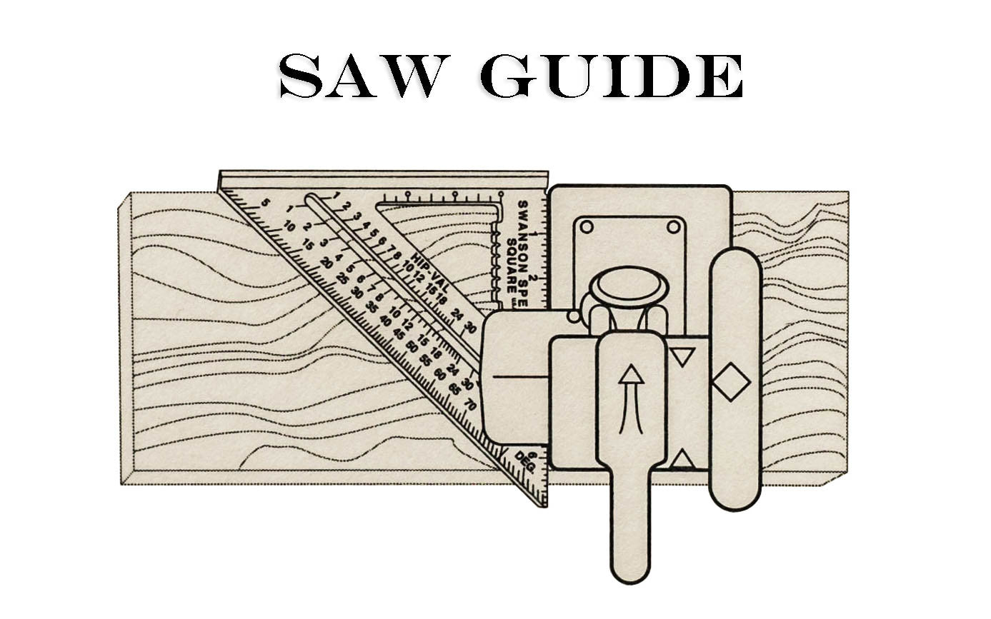 Swanson circular store saw guide