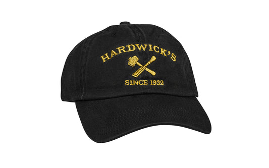 Traditional "Hardwick's" Hat ~ Black & Gold