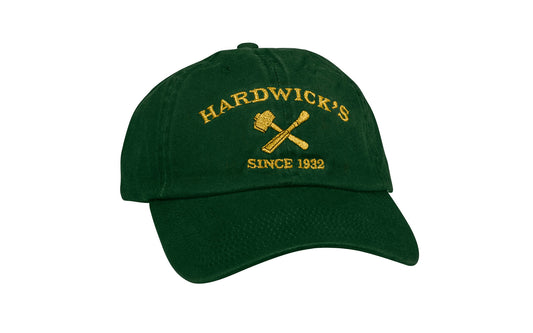 Traditional "Hardwick's" Hat ~ Dark Green & Gold