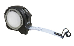 FastCap FlatBack Tape Measure ~ 16' - Burn One - Model No. PMS FLAT BURN1 - Burn space at the beginning of the scale - Zero line for absolute precision