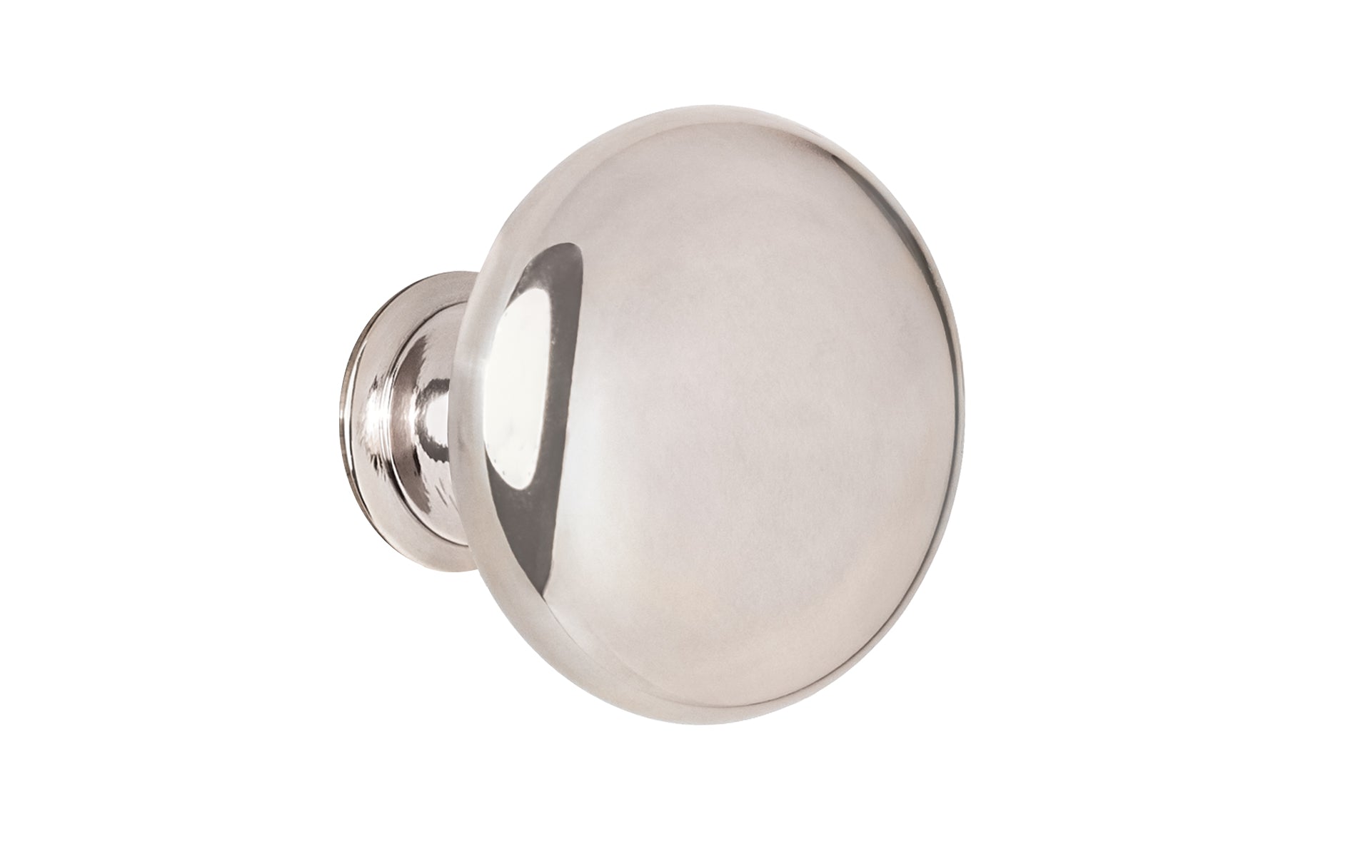 Vintage-style Hardware · Traditional & Classic Brass Knob with a Polished Nickel Finish. 1-1/2